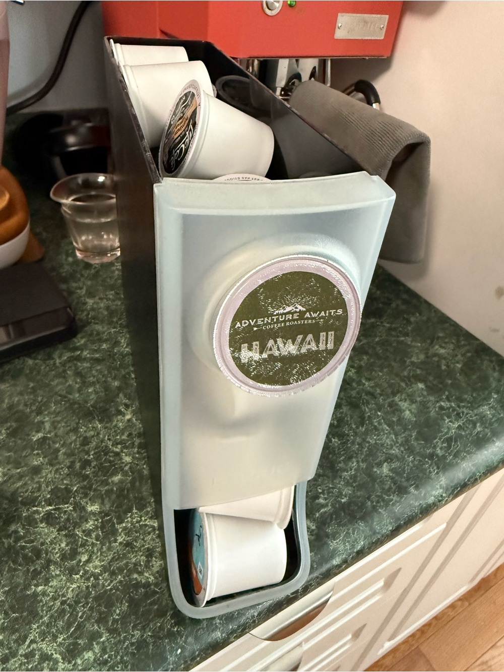 Keurig Black Organizer with Frosted front